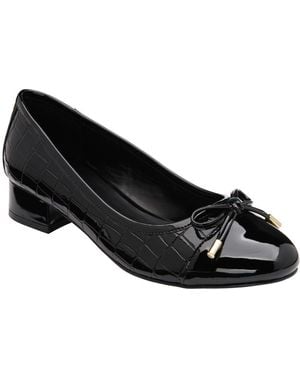 Lotus Rush Ballet Court Shoes - Black