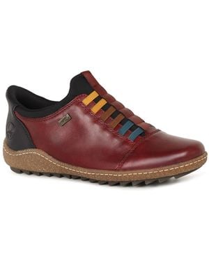 Rieker Jackie Shoes - Red