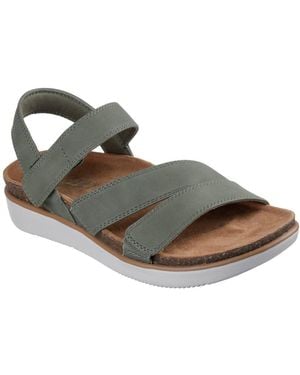 Skechers Lifted Comfort Sandals - Green