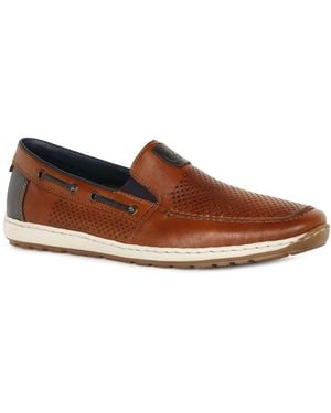 Rieker Portside Loafers - Brown