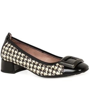 Hispanitas Oporto Ballet Court Shoes - Black