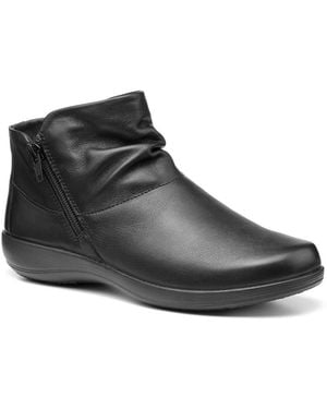 Hotter Murmur Extra Wide Ankle Boots - Black