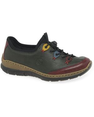 Rieker Herbie Pull On Shoes - Multicolour