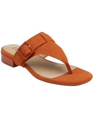 Lotus Vittoria Toe Post Sandals - Brown