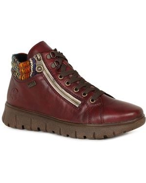 Rieker Oxbridge Ankle Boots Colour: 14 Baltic Lea (Tex) - Brown