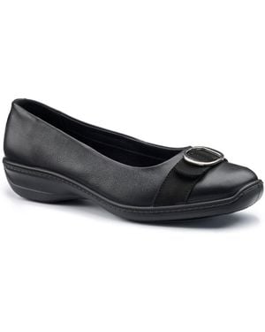 Hotter Grace Court Shoes - Black