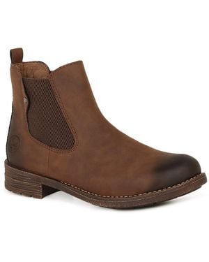 Rieker Malham Chelsea Boots - Brown