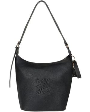 David Jones Clare Shoulder Bag - Black