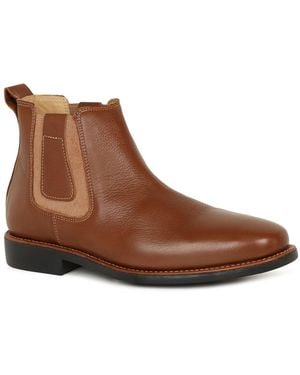 Anatomic & Co Anatomic &Amp; Co Natal Leather Chelsea Boots Colour: Cedar Lea - Brown