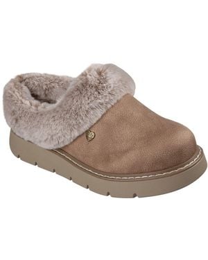 Skechers Keepsakes Lite Cosy Blend Slippers - Brown