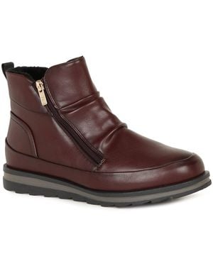 Heavenly Feet Duchess Ankle Boots - Black