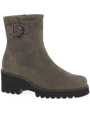 Gabor Jude Ankle Boots - Grey