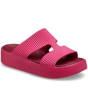 Crocs™ Getaway Platform H-Strap Mules - Pink