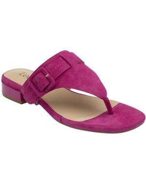 Lotus Vittoria Toe Post Sandals - Purple