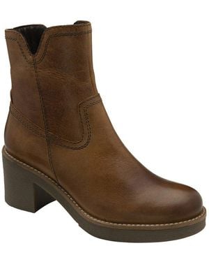 Ravel Lawers Heeled Ankle Boots - Brown