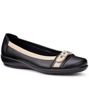 Hotter Sparrow Wide Fit Court Shoes - Blue