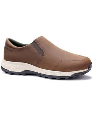 Hotter Munro Waterproof Shoes - Brown