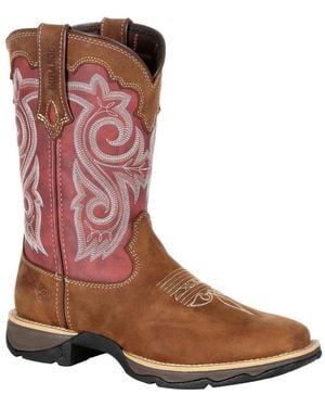 Durango Lady Rebel Western Boots - Brown