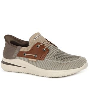 Skechers Delson 3.0 Roth Slip - Brown