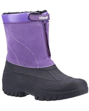 Cotswold Venture Snow Boots - Purple