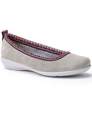 Hotter Honey Wide Fit Slippers - Blue