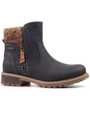 Lunar Breeze Ankle Boots - Blue
