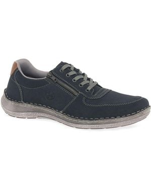 Rieker Dipton Casual Lightweight Trainers - Blue