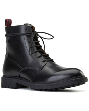 Base London Brunel 7 Eyelet Boot - Black