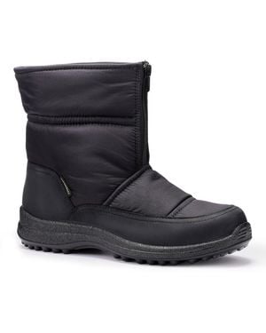 Hotter Traction Extra Wide Fit Waterproof Boots - Black