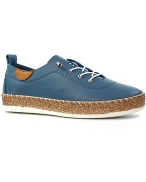 Lunar (GRS) Evie Plimsoll Trainers - Blue