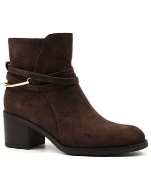 Lunar Kiki Ankle Boots - Brown