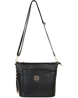 Lakeland Leather Cartmel Cross Body Handbag - Black