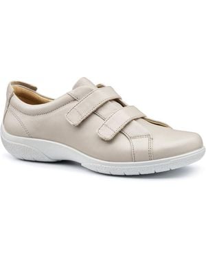 Hotter Leap Ii Casual Shoes Colour: Pale - White