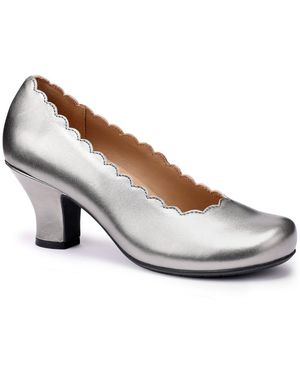 Hotter Jive Court Shoes - Grey