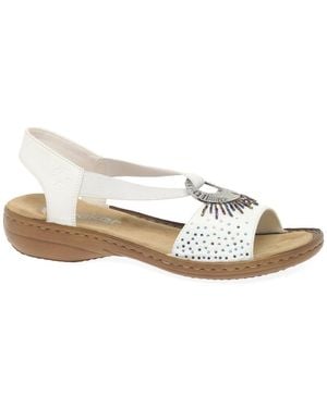 Rieker Halo Sandals - Grey