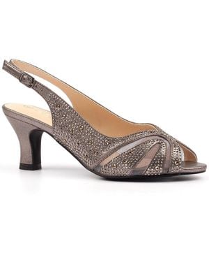 Lunar (GRS) Nancy Wide Fit Court Shoes - Grey