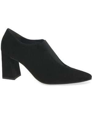 Paul Green Lou High Cut Court Shoes - Black