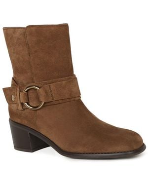 Gabor Easel Ankle Boots - Brown