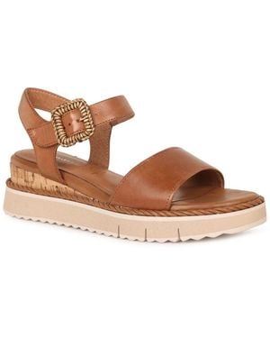 Tamaris Michi Wedge Heel Sandals - White
