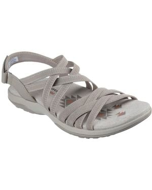Skechers Reggae Slim Summer Getaway Sandals - Grey
