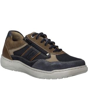 Josef Seibel Baxter 06 Wide Fitting Trainers - Black
