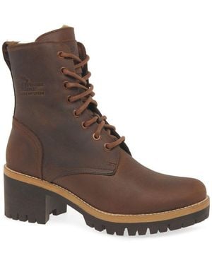 Panama Jack Padma B13 Ankle Boots Colour: Tan (Cuero) - Brown