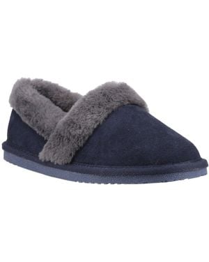 Hush Puppies Ariel Slippers - Blue