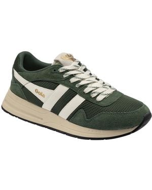 Gola Delta Trainers - Green