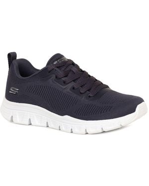 Skechers Bob Sport B Lite Lace Trainers - Blue