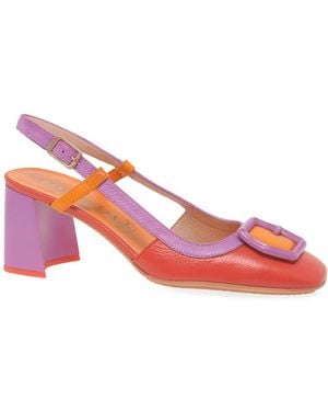 Hispanitas Malta Multi Open Court Shoes - Pink