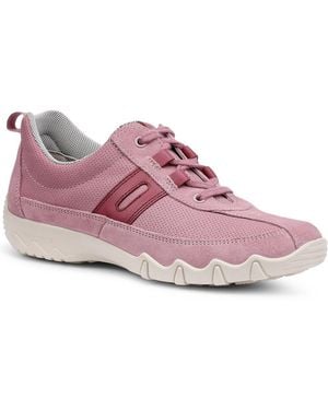 Hotter Leanne Ii Wide Trainers - Pink