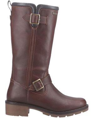 HUNTER Skye Long Boots - Brown