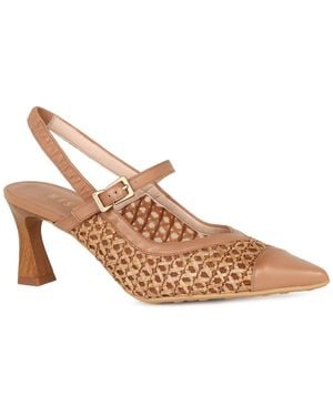 Hispanitas Giorgia Open Court Shoes - Brown