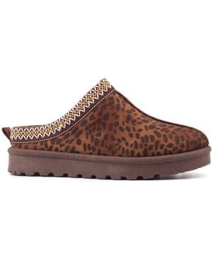 Lunar Selena Slippers - Brown